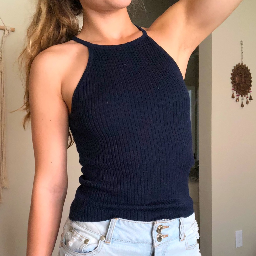 Rue21 Navy Blue Tank | Soft Sweater Material